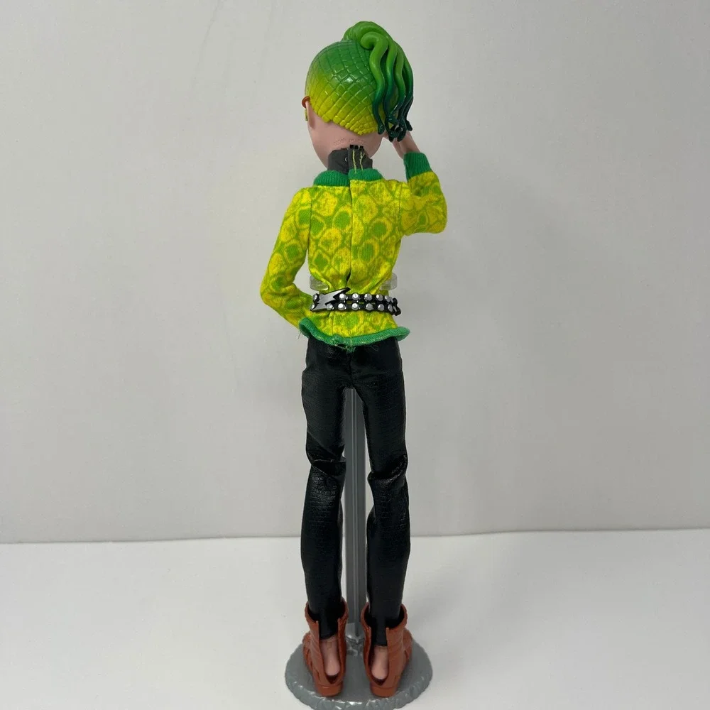Monster High Deuce Gorgon Boo York Doll 11 Inch Green Hair Boy Figure 2008